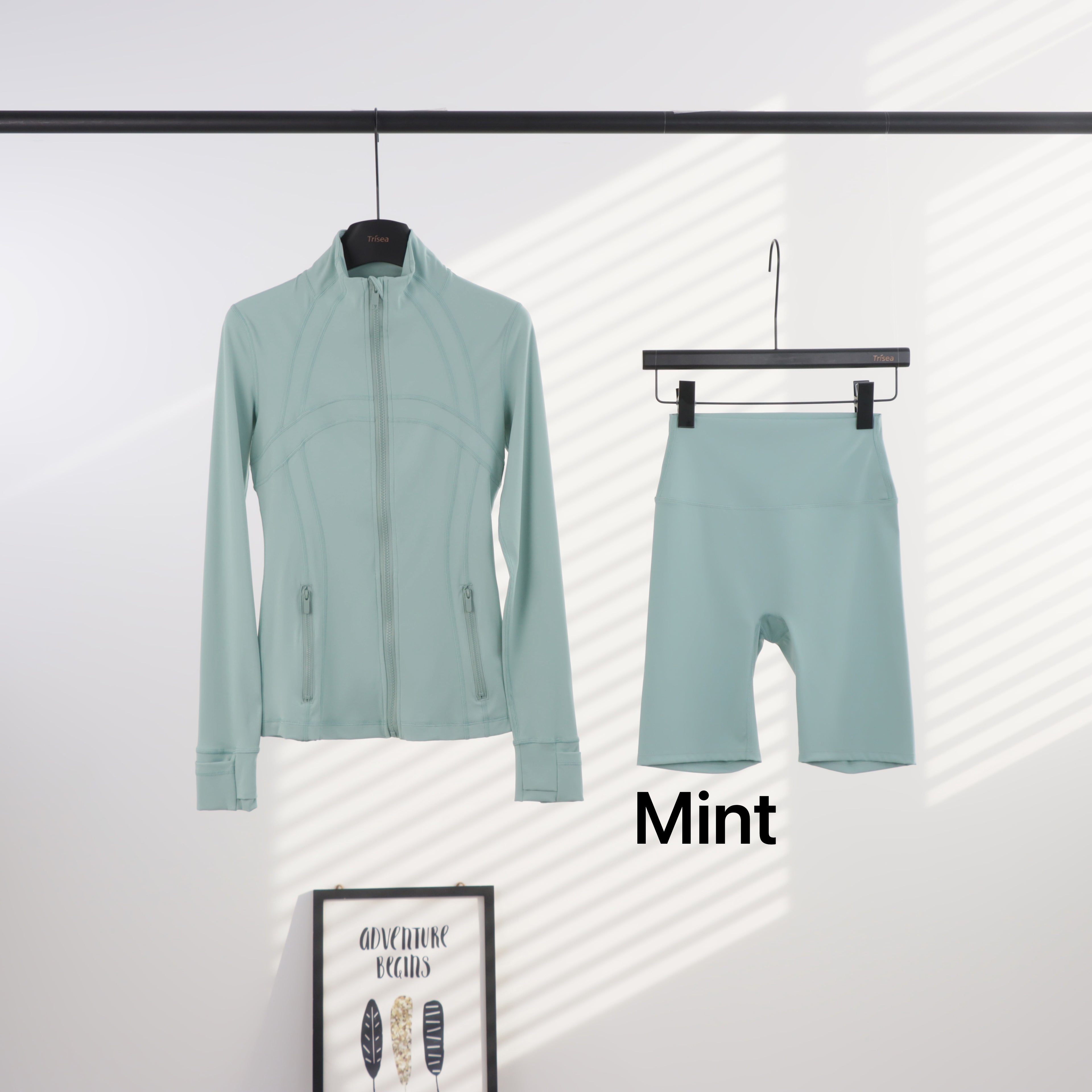 Lu Full Coloured Jacket & Short Sets