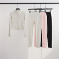 Lu Gold Zip Leggings & Cropped Jacket Sets (20+ Colours)