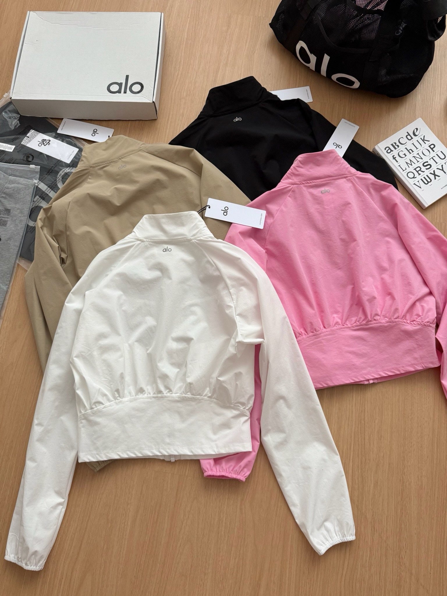 A L O Jackets