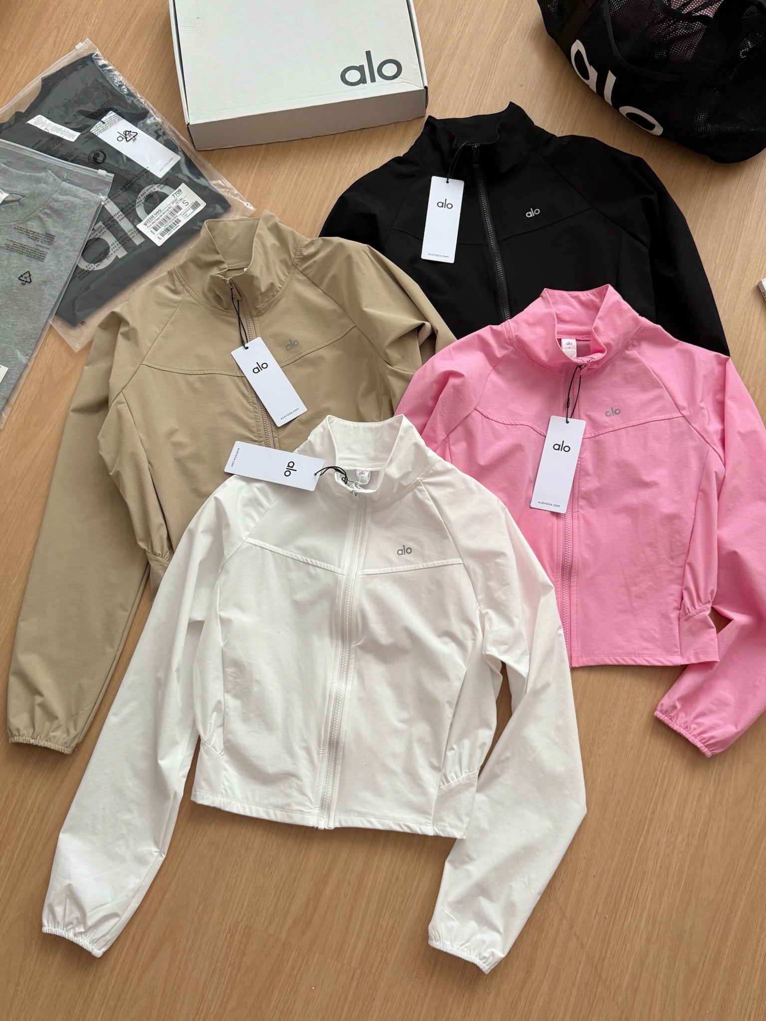 A L O Jackets