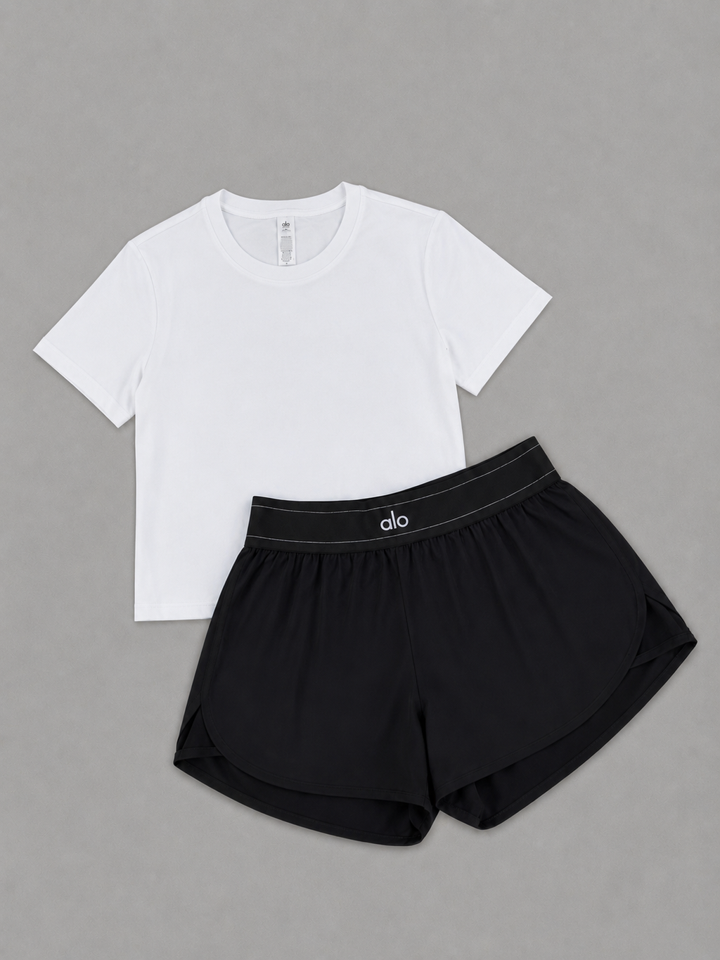 Shorts & Crop T-Shirt Set