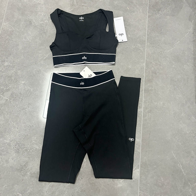 Black Yoga Set