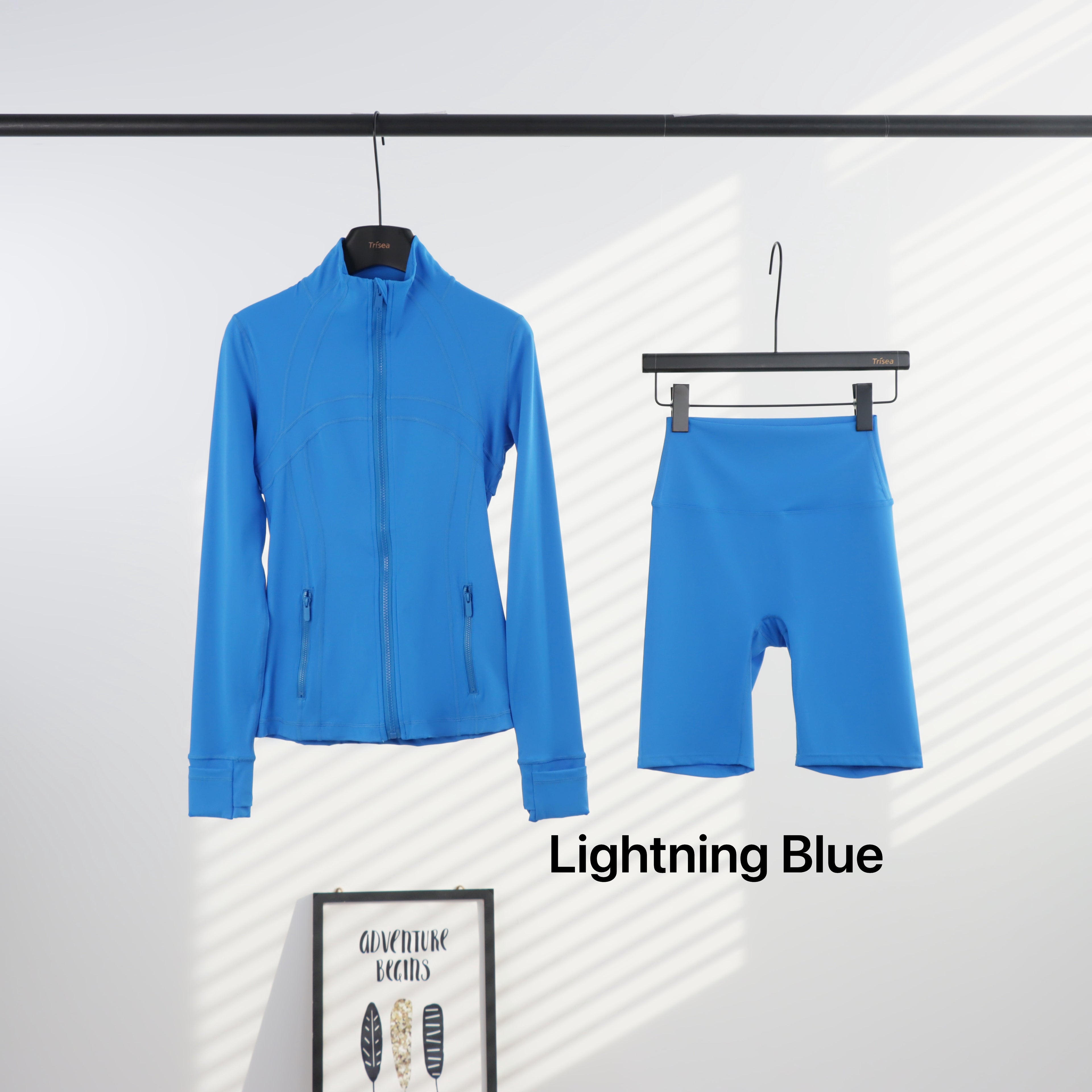 Lu Full Coloured Jacket & Short Sets