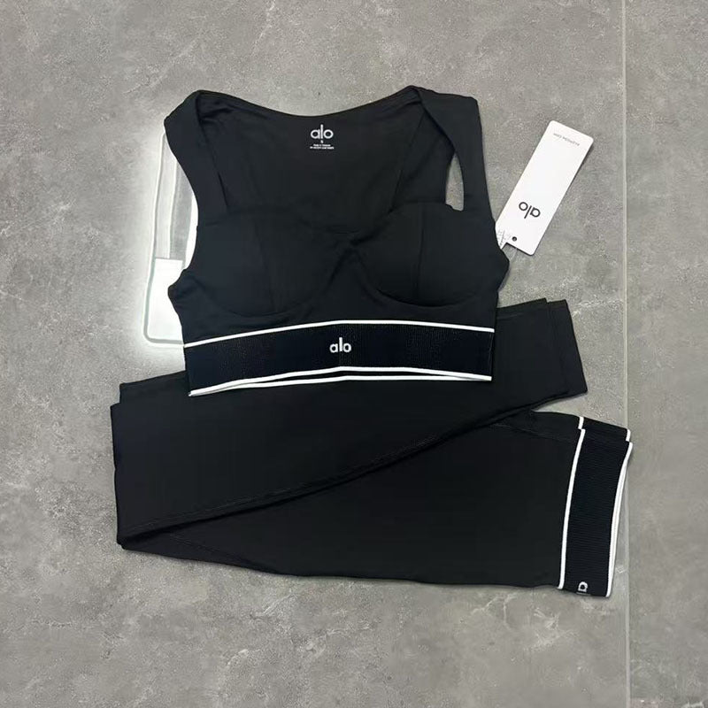 Black Yoga Set