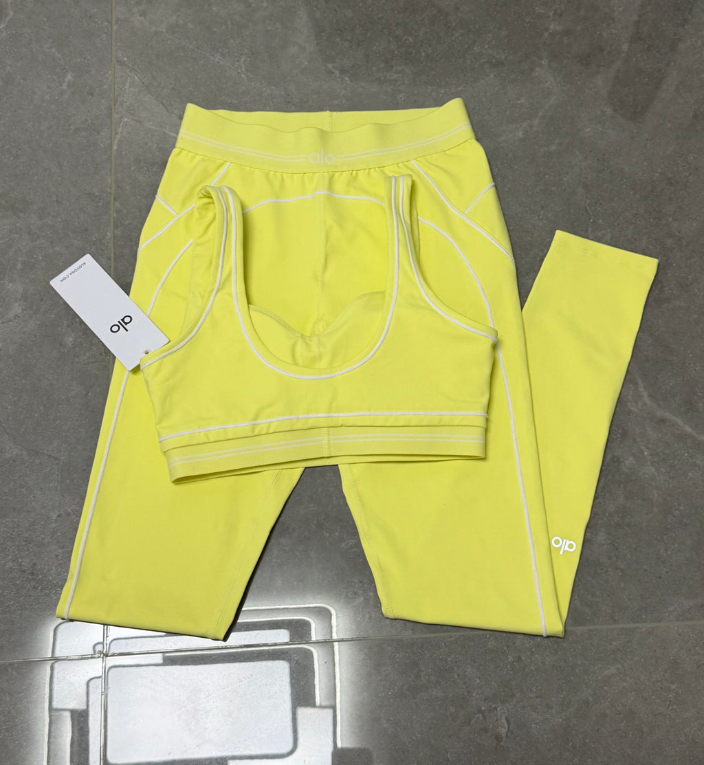 Yellow Air Brush Set