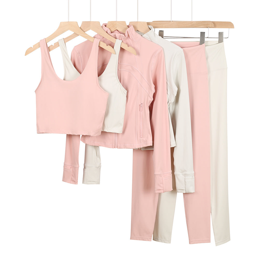 3 Piece Leggings, Bra & Jacket Sets