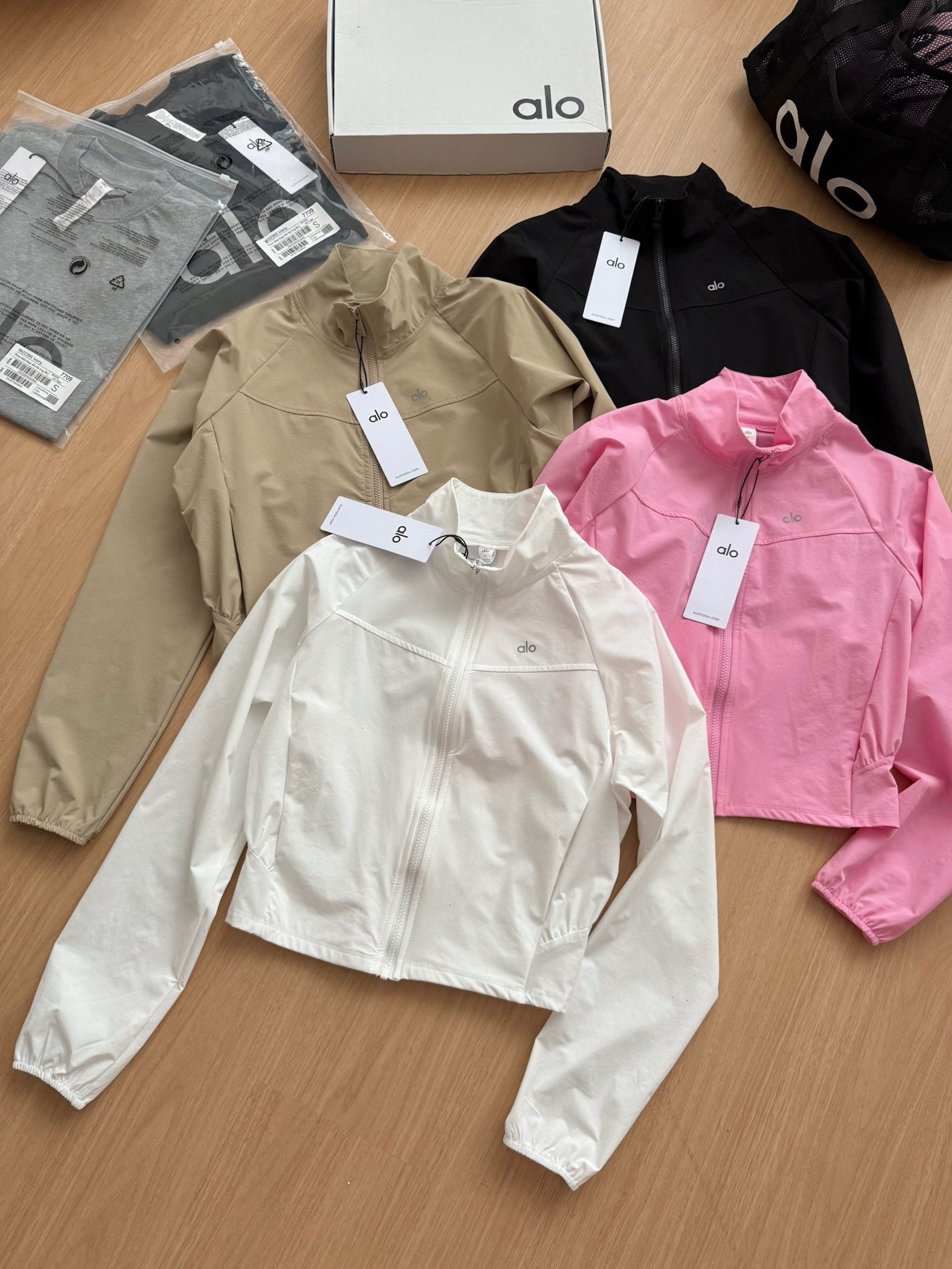 A L O Jackets