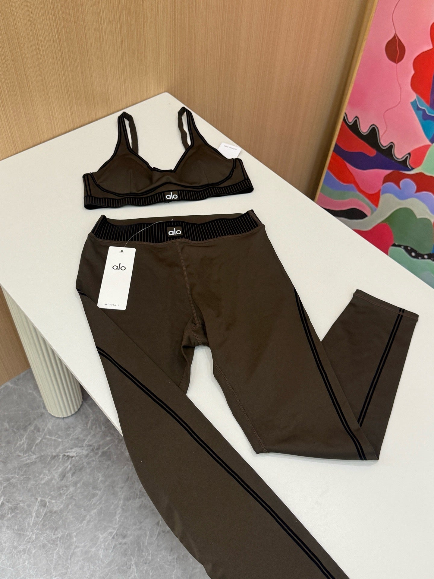 Premium Yoga Bra & 7/8 length Legging Sets