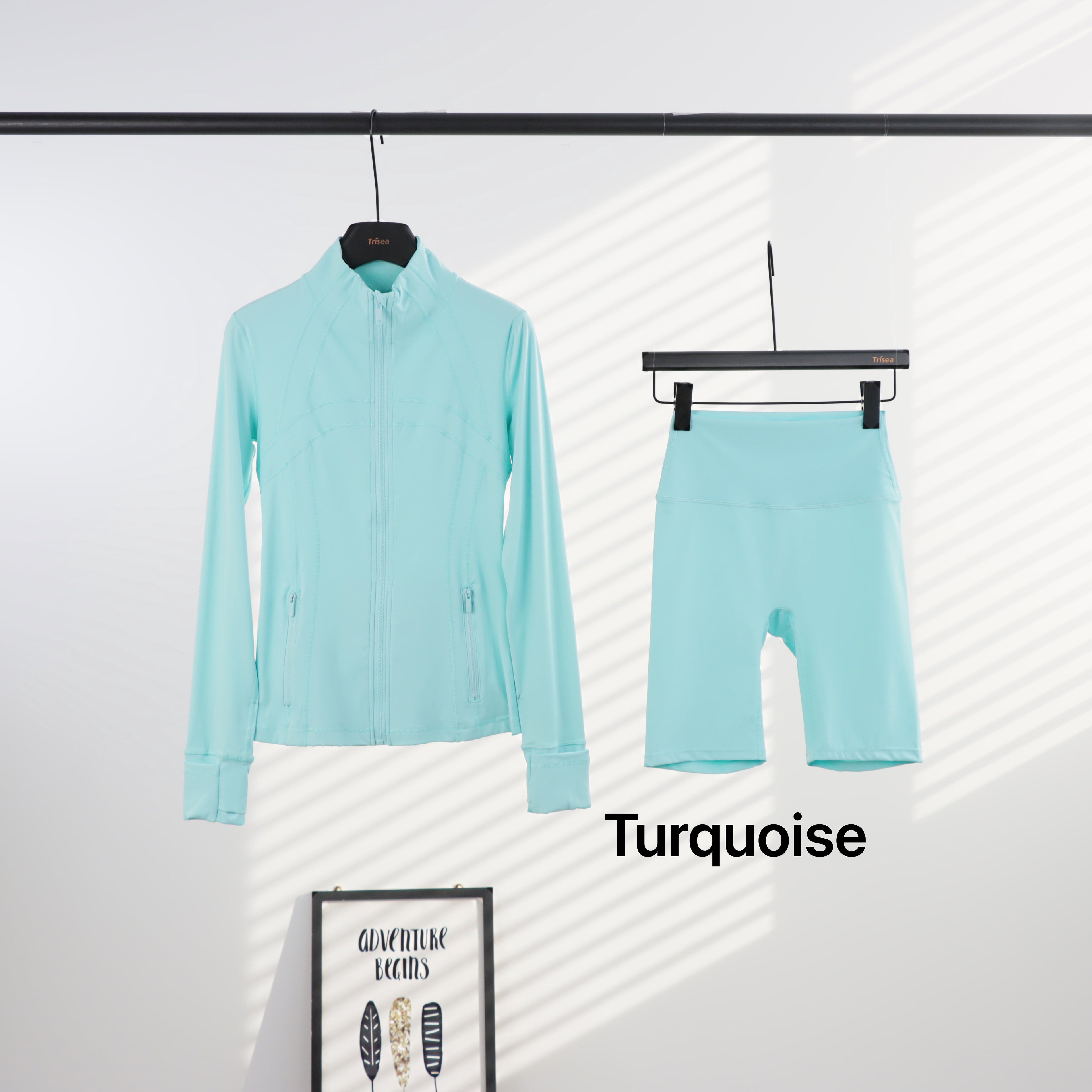 Lu Full Coloured Jacket & Short Sets