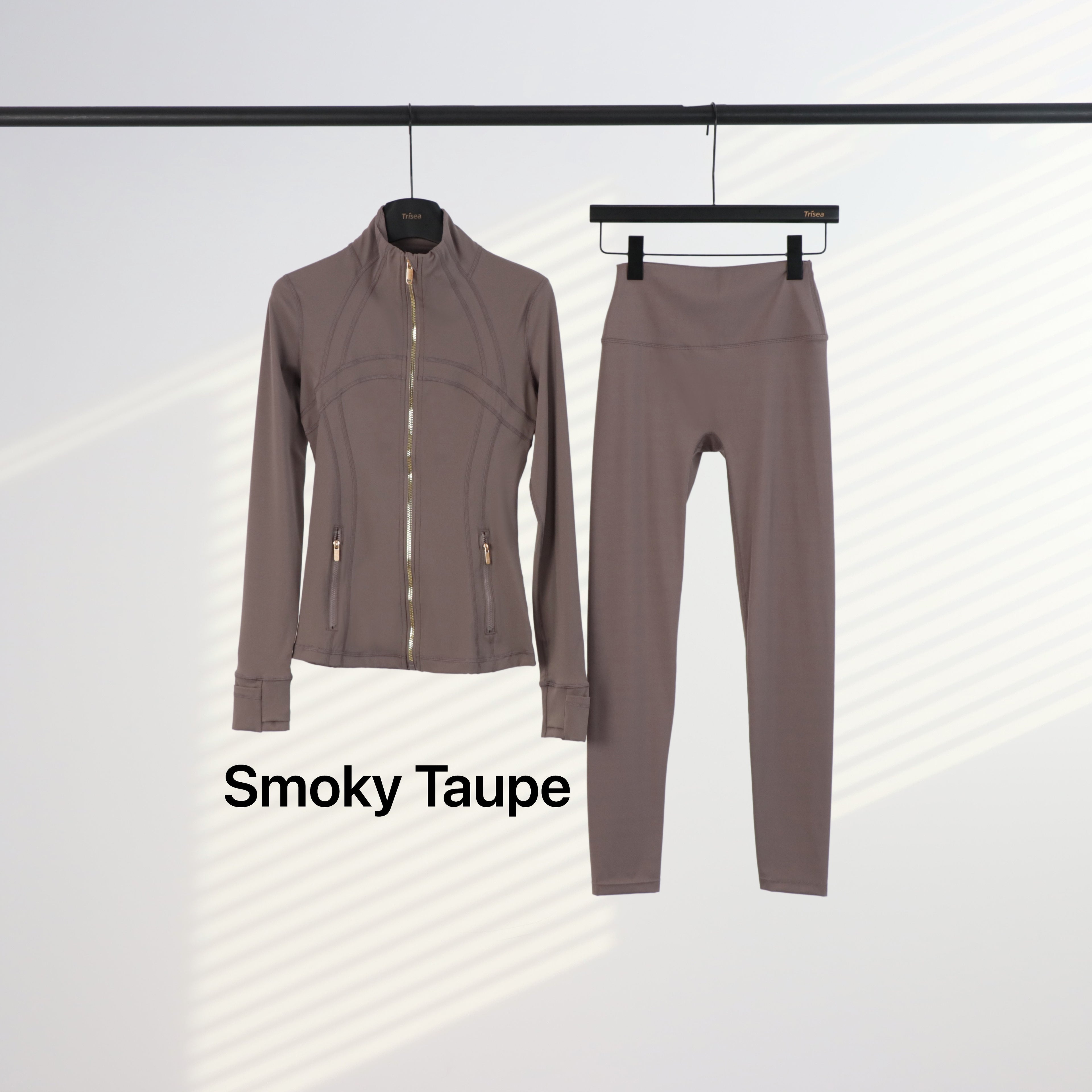 Lu Gold Zip Leggings & Jacket Sets (20+ Colours)