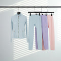 Lu Gold Zip Leggings & Jacket Sets (20+ Colours)