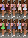 Lulu Skirt & Top Sets (43 colours)