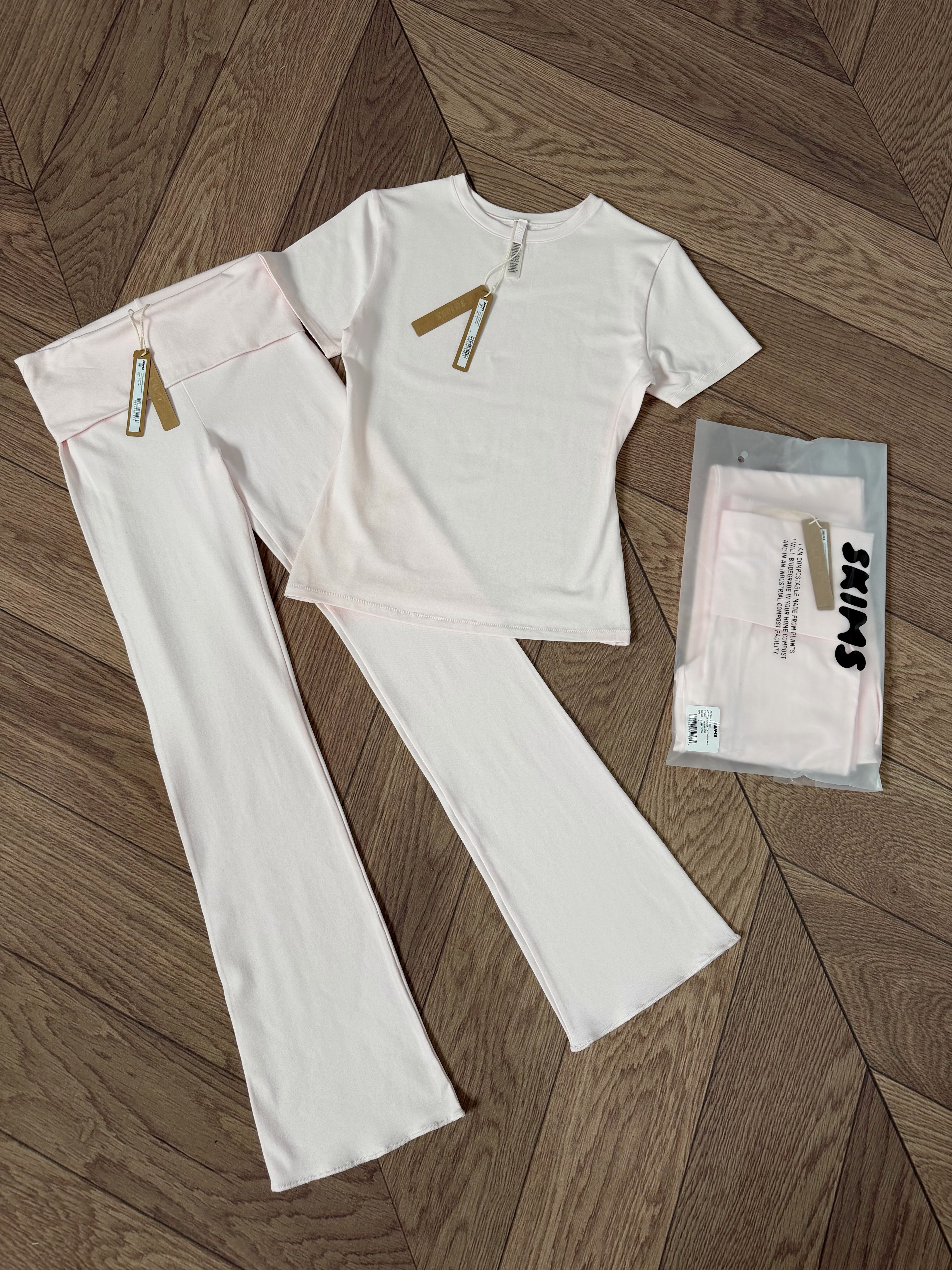 Premium Skim Fold Over Pants