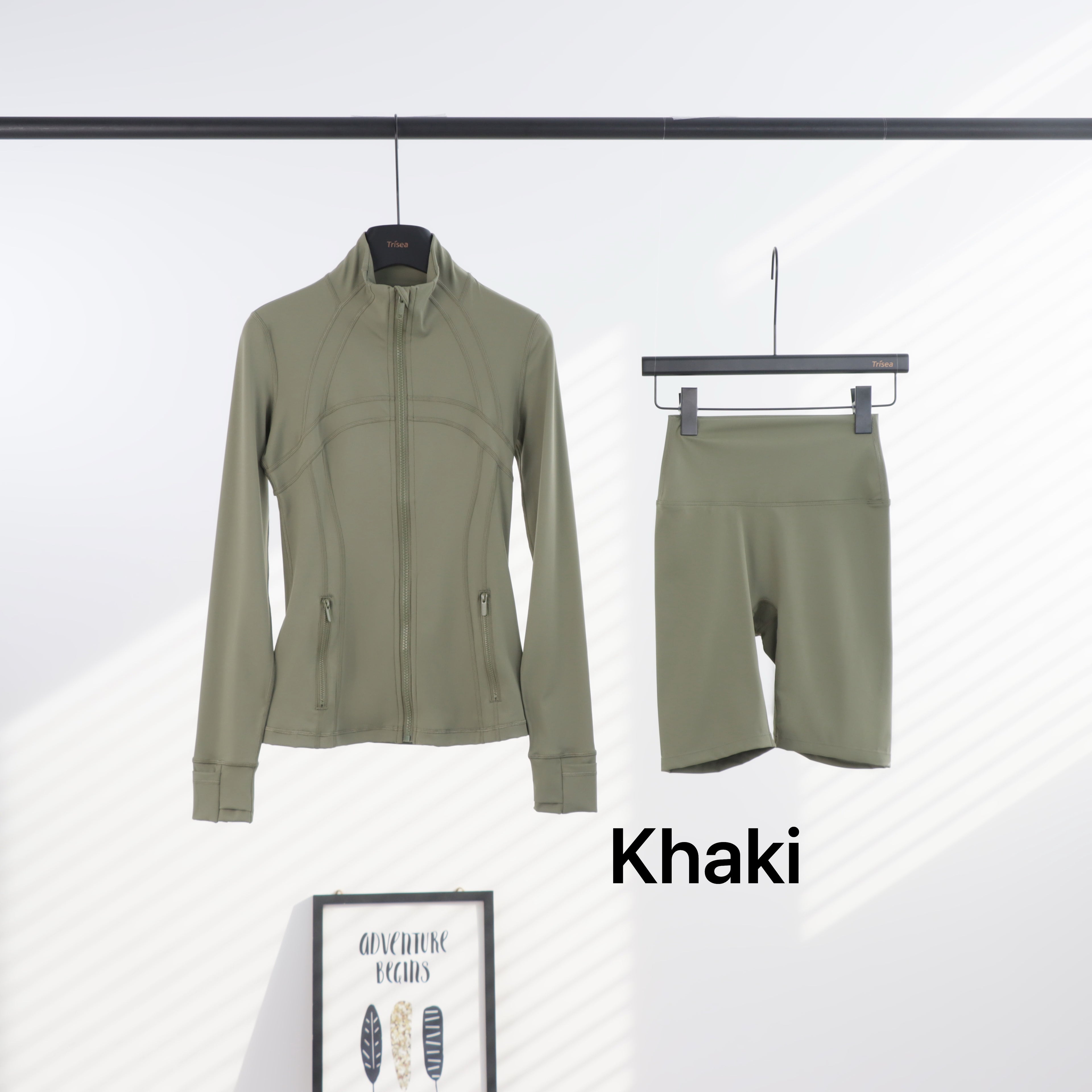 Lu Full Coloured Jacket & Short Sets