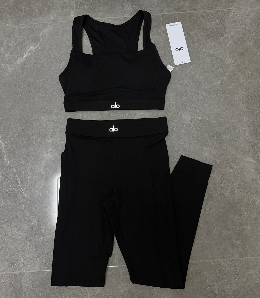Black Yoga Set