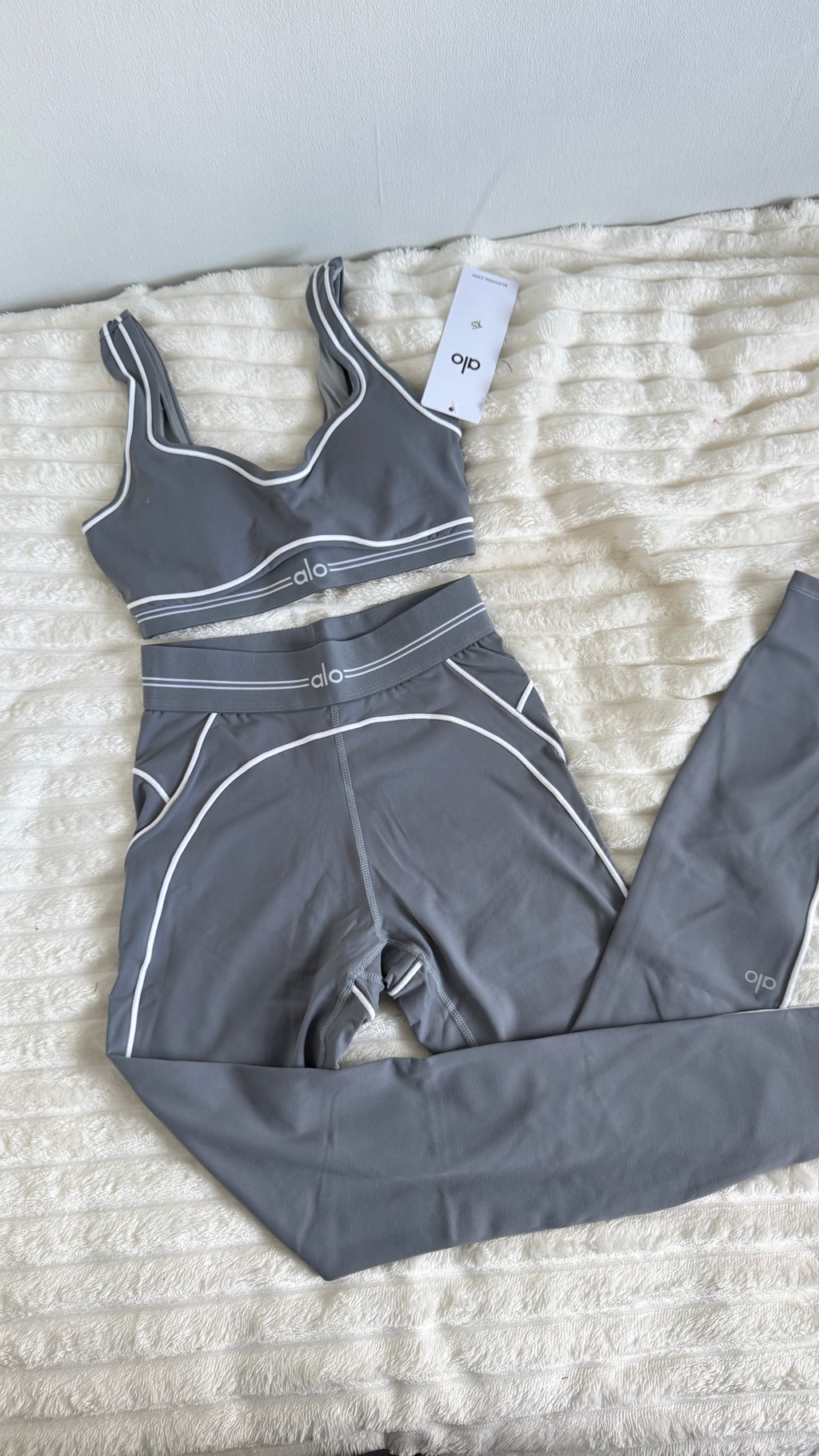 Steel Grey Air Brush Yoga Set