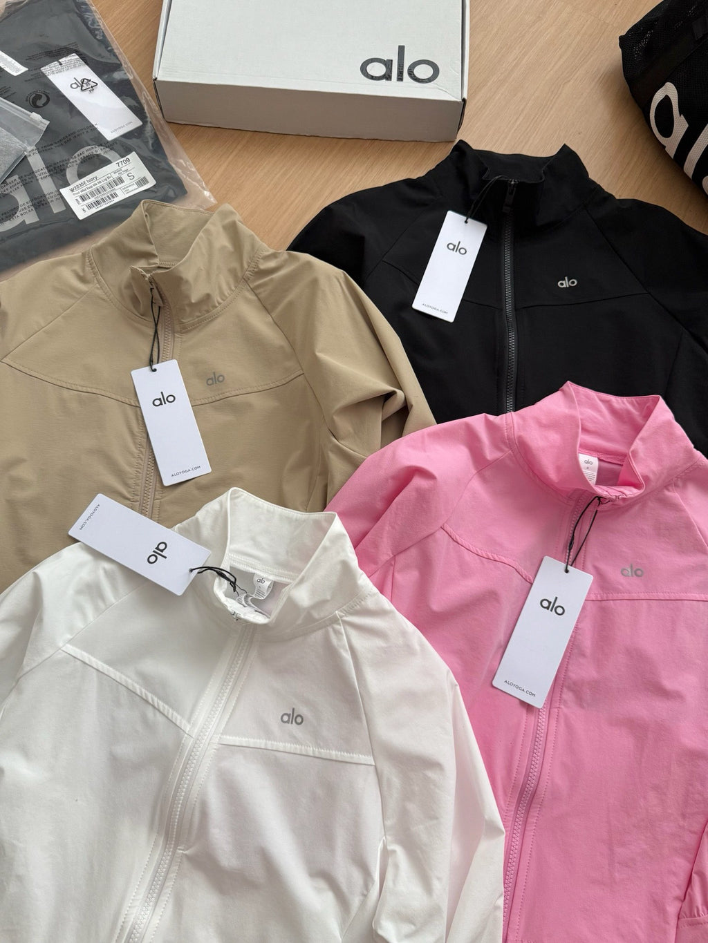 A L O Jackets