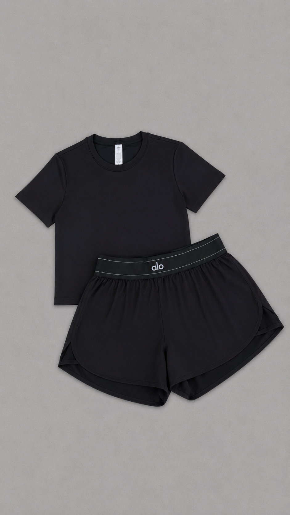 Shorts & Crop T-Shirt Set