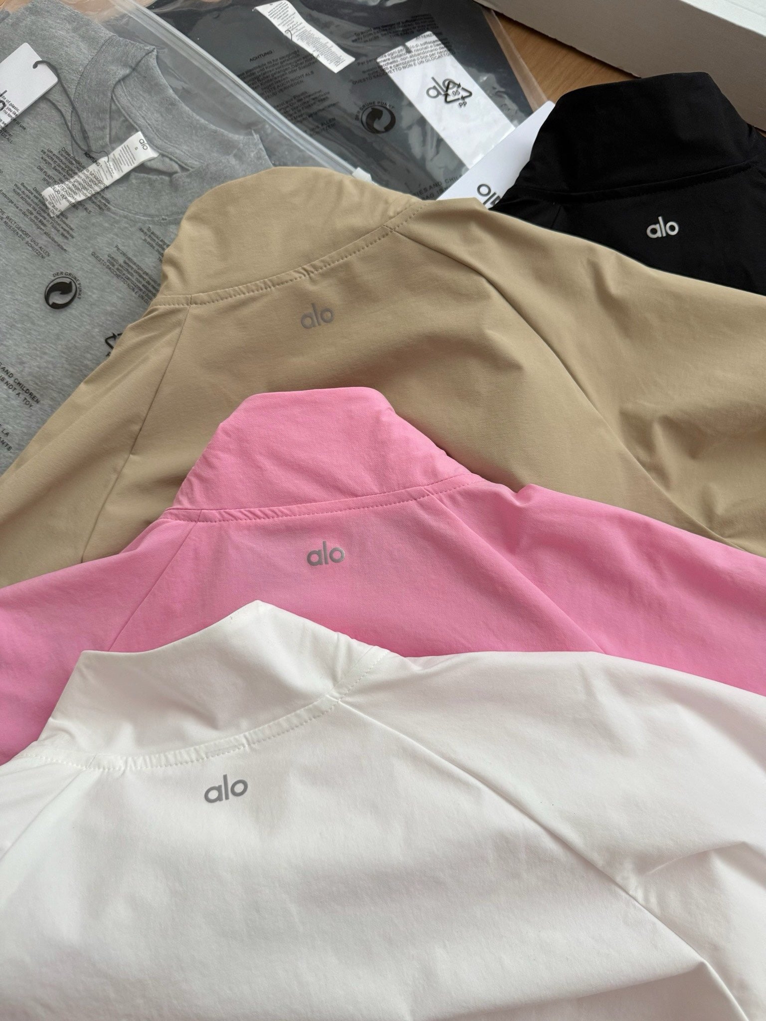 A L O Jackets